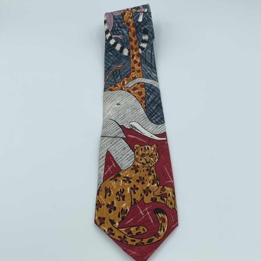 World Wildlife Fund Imported SILK Tie Manhattan Menswear Group